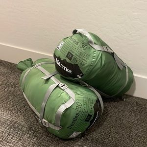 Two New Marmot Sleeping Bags